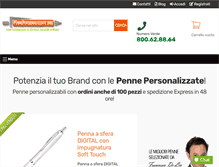 Tablet Screenshot of pennepersonalizzate.org